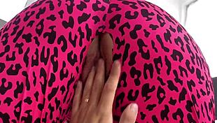 Young Latina Interacts With Friends Outdoors.