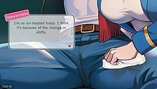 Honeysun Gameplay Part 1 Starts With Redhead Flight Attendant In Cosplay