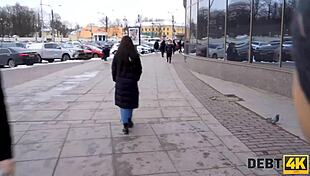 In debt4k, a tough encounter awaits the curly-haired russian server