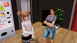 Harem Hotel 23: Anime action unfolds in steamy hotel scenes