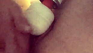 my blindfolded wife is so submissive and old