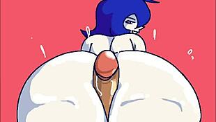 want to see this cartoon assjob with big black cock?