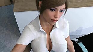 thirsty for my guest hentai game pornplay ep 2 excited on the sofa while having naughty dreams