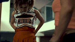 Young Cheerleader in Uniform Pressured into Group Sex with Mature MILF Coach and Her Husband