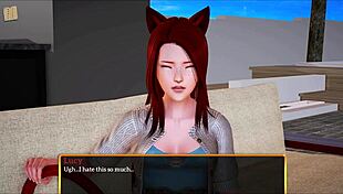 my new family features redhead teen with small tits and big ass