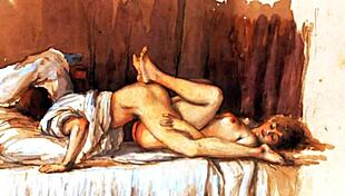 what’s so hot about these vintage erotic drawings, huh?