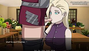 ino yamanaka sucks dick and gets her tight pussy creampied in naruto hentai part 7.