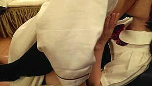 amateur pov with idol maid in miniskirt for cosplay sex