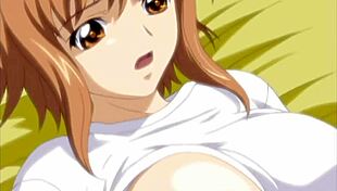 Caught my busty step sister changing clothes in uncensored hentai