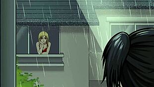 एरन ने गॉथिक मिकासा को शिंगकी नो क्योजिन हेनतई में चोदा और झाड़ा