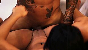 Passionate Couple Lorena Vasconcellos and Johnny Make Love After Work with Big Cock