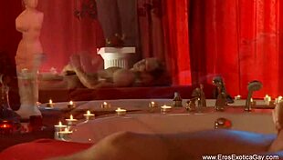 Sensual Body Touching in Gay Encounter