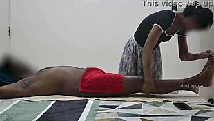 Flashing To Massage Girl In Front Of Wife