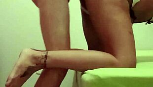 Larissa and Fabrício love naughty fun, eating my wife doggy style