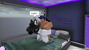 in this furry scene, the pet gets roughly RIDING and ASSFUCKED by his master