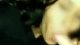 Intense cumshot in deep throat of eager cocksucker during homemade session