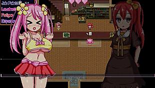 Noelle Gets Anal Creampie in Anime Game