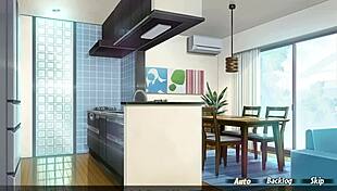 Caught Fapping to Step Mom’s Friend in Kitchen Part 3 Eng Sub