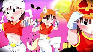 Detailed Cosplay Waifu in Anime Costume