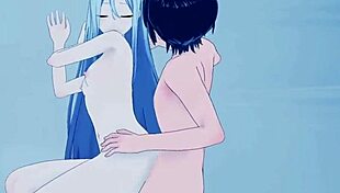 Want to see Kanade and Mafuyu in intense creampie sex?