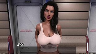 Stranded in space 111 - heated arguments with ebony milf with big tits