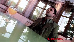 Latex Sluts Dominate Guys In Intense Bondage Threesome