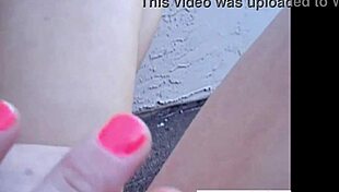 Brookeskye Rubbing Her Pussy On Rooftop