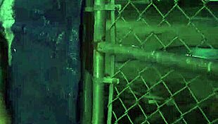 Watch Anya's Pussy Gape From Rough Outdoor Dildo