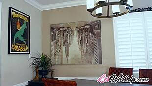 Lonely mature widow seduced by teen lesbians!