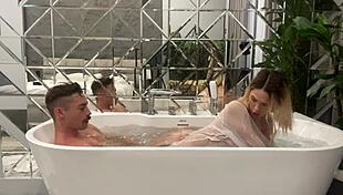 hey, wanna see a toilet bitch swallow and impale her mini ass on a big dick?