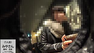 bold japanese blowjob with big tits and messy facial