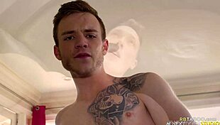 Muscular Bodybuilder Doggystyle Assfucking with Rimjob and Cumshot Compilation