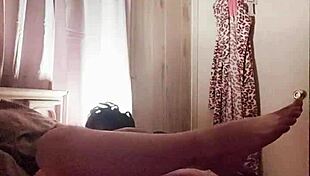 60 plus milf with huge fake boobs rides massive cock