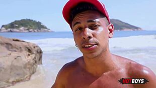 Orgia Gostosa Na Praia With Double Penetration And Monster Cock