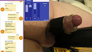 Online session where I exposed myself to strangers in a chat