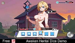 I awaken in this hentai dice game, feeling so erotic and anime-inspired.
