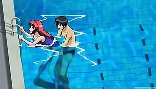 सौतेले भाई-बहन पूल में चुदाई करते लगभग पकड़े गए!