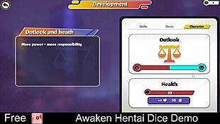 I awaken in this hentai dice game, feeling so erotic and anime-inspired.