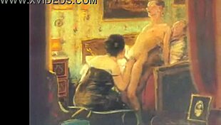 Vintage erotic drawings tease with hidden sensual secrets