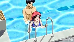 सौतेले भाई-बहन पूल में चुदाई करते लगभग पकड़े गए!