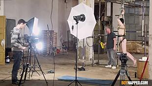 taylor mason spitroasted by dildo and xavier sibley with monster cock