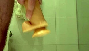 Training my ass to prolapse with toys and dildos part 2