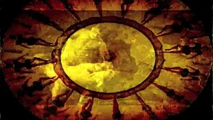 Vintage erotic drawings depict sensual scenes