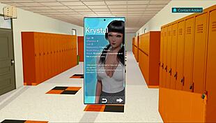 This 3D teen gets her clothes ripped for sexy action!