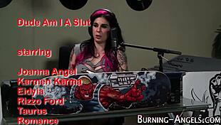 Emo Lesbian Enjoys Intimate Oral With Goth Partner