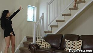 latina lesbian engages in scissoring, fingering, and masturbation with rimjob and tribbing in high definition