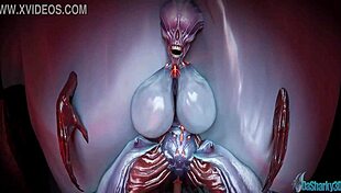 Dasharky3d features doom summoner in hentai anime with cum and pussy