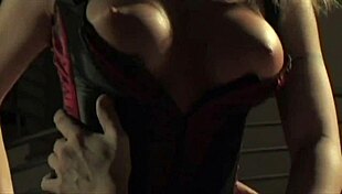 Alexandra performs a cock dance for her birthday celebration