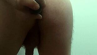 Watch Me Drink Sperm and Penetrate My Ass with a Toy!