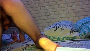 dude, this amateur twink getting his ass fucked hard in gay anal sex 😩